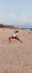 Yoga Teacher Training at Varkala Beach.